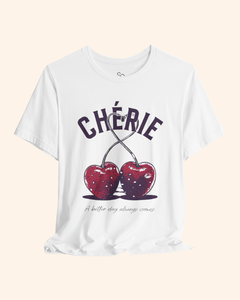 Cherie Cherry Graphic T-Shirt unisex t-shirt product image 11