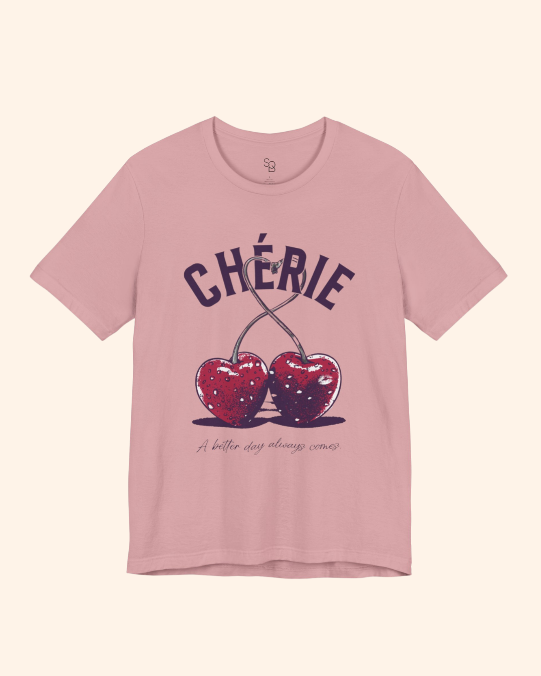 Cherie Cherry Graphic T-Shirt unisex t-shirt product image 4