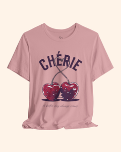 Cherie Cherry Graphic T-Shirt unisex t-shirt product image 13