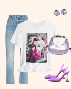 Bombshell Pop Art Graphic T-Shirt unisex t-shirt product image 1