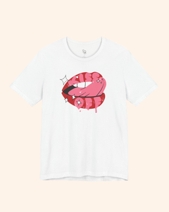 Kiss Off Lip Graphic T-Shirt unisex t-shirt product image 6