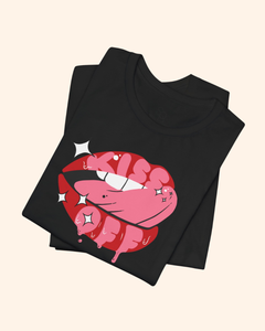 Kiss Off Lip Graphic T-Shirt unisex t-shirt product image 9