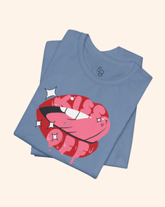 Kiss Off Lip Graphic T-Shirt unisex t-shirt product image 3