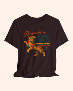 Roamin' in My Own Jungle Tiger Graphic T-Shirt unisex t-shirt product image 13