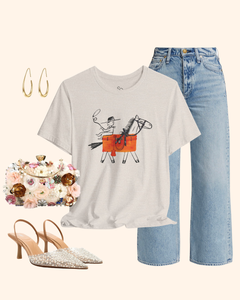 Galloping With You Western Graphic T-Shirt unisex t-shirt product image 1