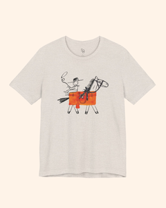 Galloping With You Western Graphic T-Shirt unisex t-shirt product image 5