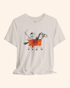 Galloping With You Western Graphic T-Shirt unisex t-shirt product image 6