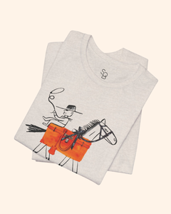 Galloping With You Western Graphic T-Shirt unisex t-shirt product image 7