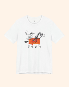 Galloping With You Western Graphic T-Shirt unisex t-shirt product image 2