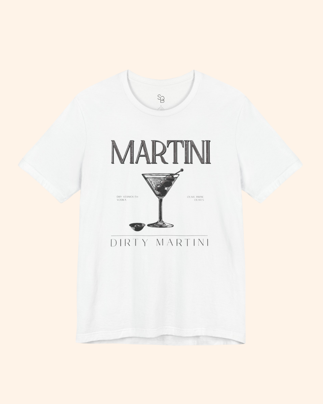 Dirty Martini Graphic T-Shirt unisex t-shirt product image 6
