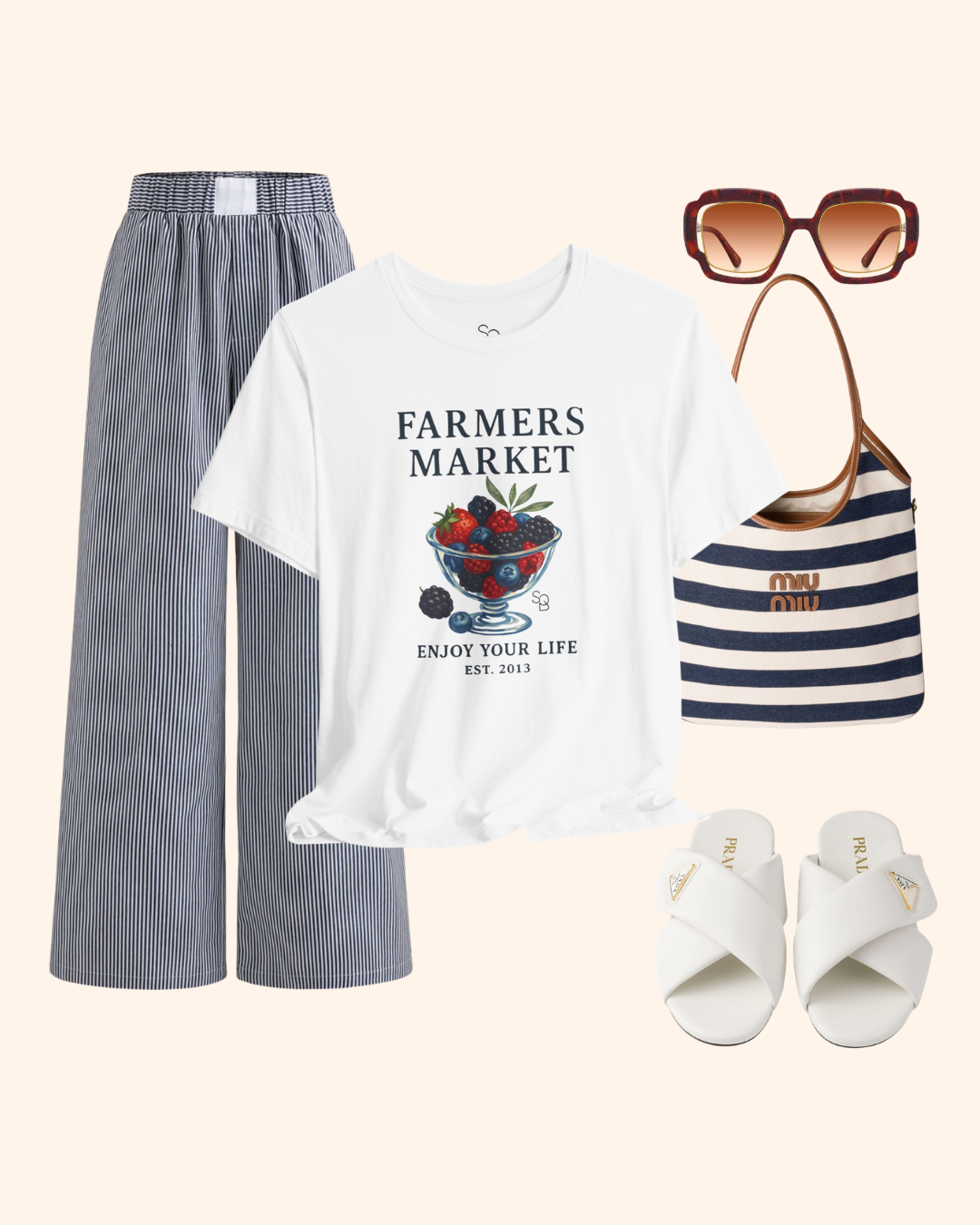 Farmers Market Berry Graphic T-Shirt unisex t-shirt product image 1