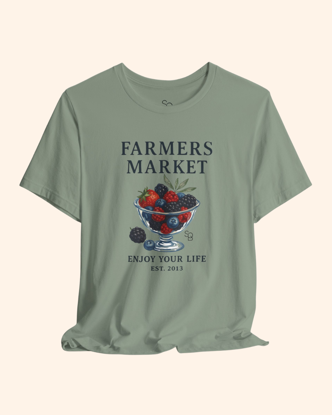 Farmers Market Berry Graphic T-Shirt unisex t-shirt product image 2