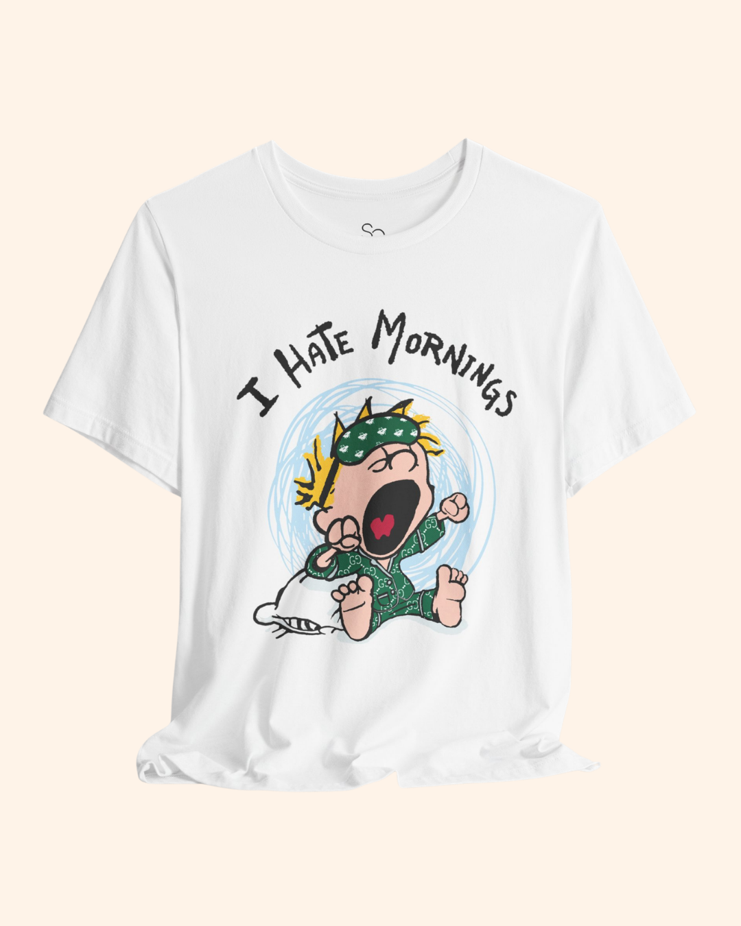 I Hate Mornings Graphic T-Shirt unisex t-shirt product image 7