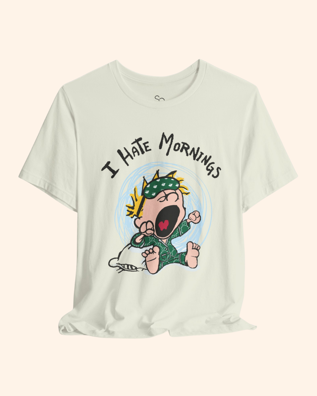 I Hate Mornings Graphic T-Shirt unisex t-shirt product image 9