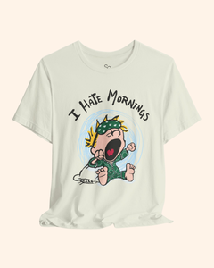 I Hate Mornings Graphic T-Shirt unisex t-shirt product image 9