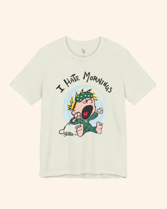 I Hate Mornings Graphic T-Shirt unisex t-shirt product image 10