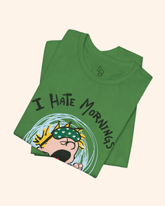 I Hate Mornings Graphic T-Shirt unisex t-shirt product image 3