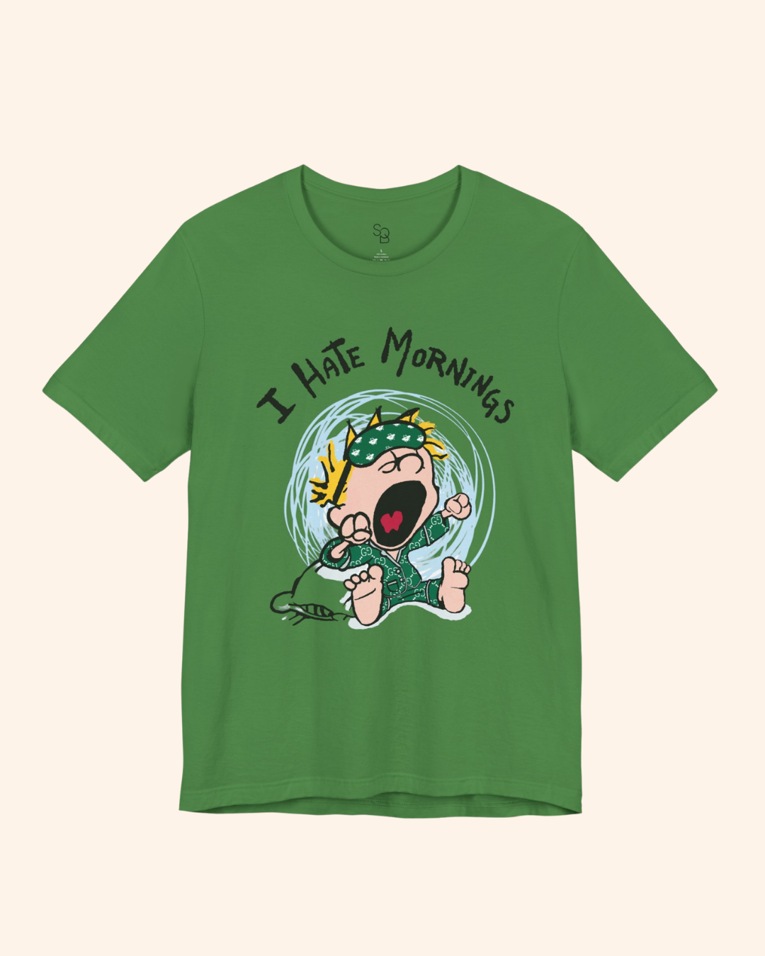 I Hate Mornings Graphic T-Shirt unisex t-shirt product image 12
