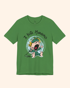 I Hate Mornings Graphic T-Shirt unisex t-shirt product image 12