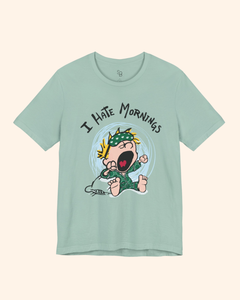 I Hate Mornings Graphic T-Shirt unisex t-shirt product image 4