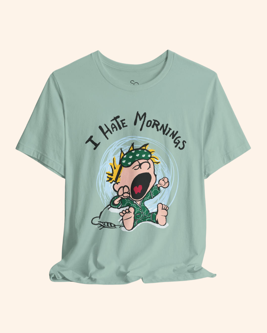 I Hate Mornings Graphic T-Shirt unisex t-shirt product image 14