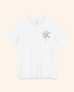 Peace and Love Graffiti Graphic T-Shirt unisex t-shirt product image 2