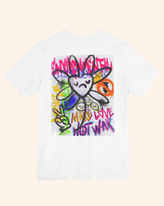 Peace and Love Graffiti Graphic T-Shirt unisex t-shirt product image 5