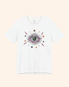 Stay Away Evil Eye Graphic T-Shirt unisex t-shirt product image 5