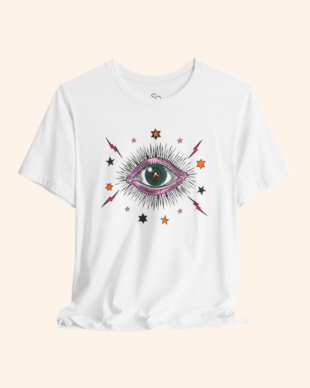 Stay Away Evil Eye Graphic T-Shirt unisex t-shirt product image 7