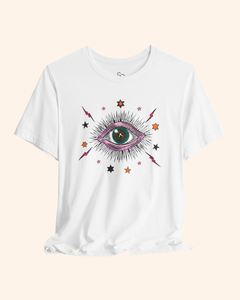Stay Away Evil Eye Graphic T-Shirt unisex t-shirt product image 7