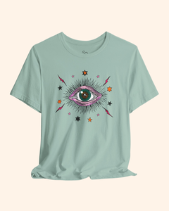 Stay Away Evil Eye Graphic T-Shirt unisex t-shirt product image 8