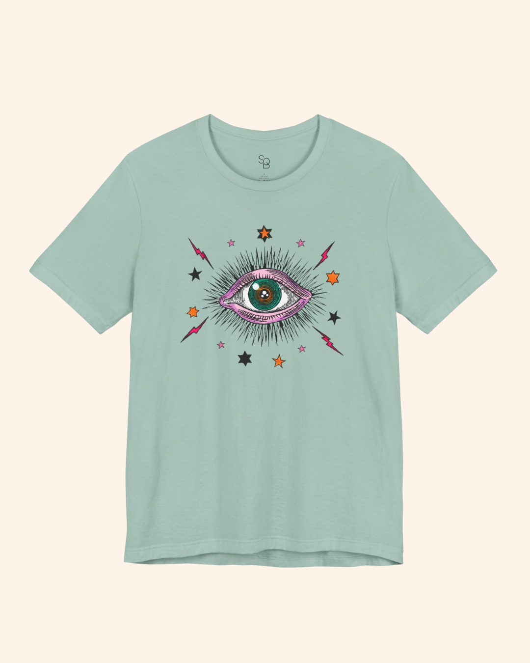 Stay Away Evil Eye Graphic T-Shirt unisex t-shirt product image 9