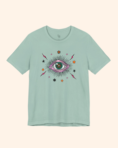 Stay Away Evil Eye Graphic T-Shirt unisex t-shirt product image 9