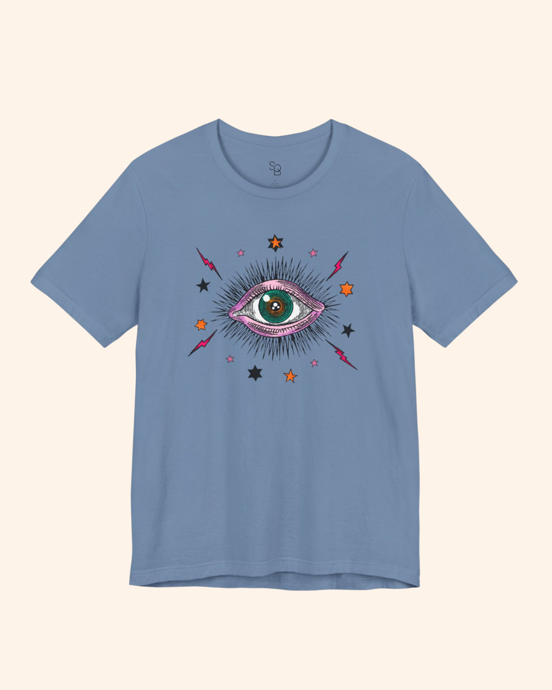 Stay Away Evil Eye Graphic T-Shirt unisex t-shirt product image 3