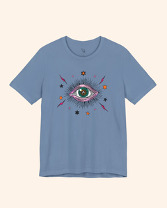 Stay Away Evil Eye Graphic T-Shirt unisex t-shirt product image 3
