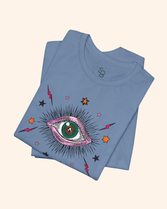 Stay Away Evil Eye Graphic T-Shirt unisex t-shirt product image 10