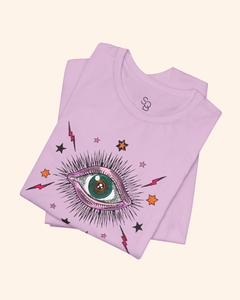Stay Away Evil Eye Graphic T-Shirt unisex t-shirt product image 4
