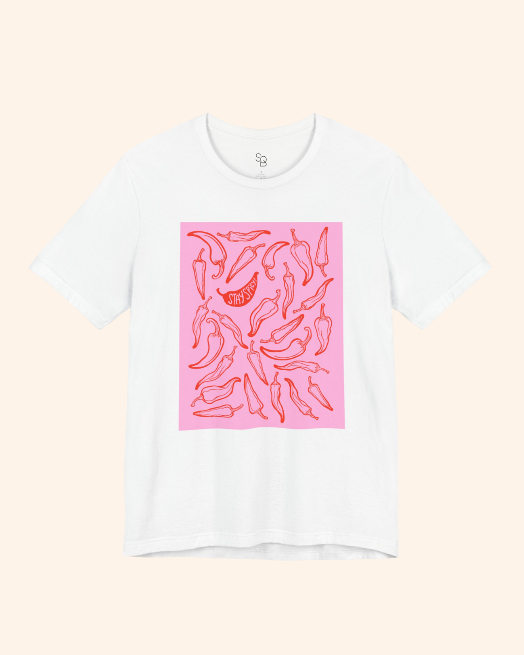 Stay Spicy Chili Pepper Graphic T-Shirt unisex t-shirt product image 2