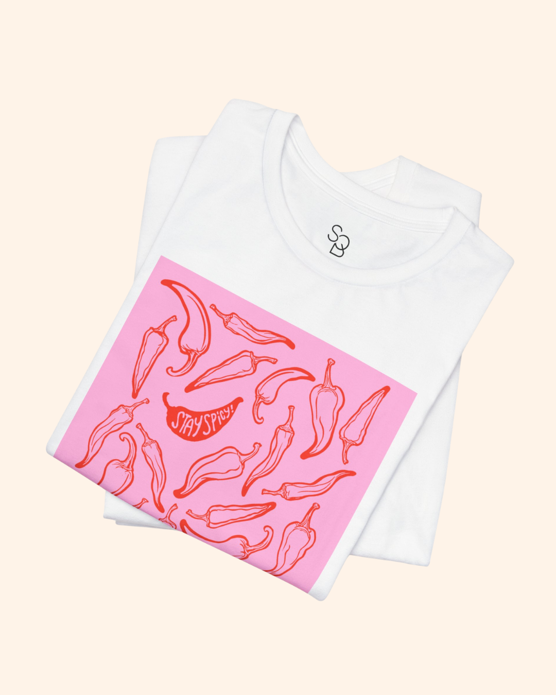 Stay Spicy Chili Pepper Graphic T-Shirt unisex t-shirt product image 3