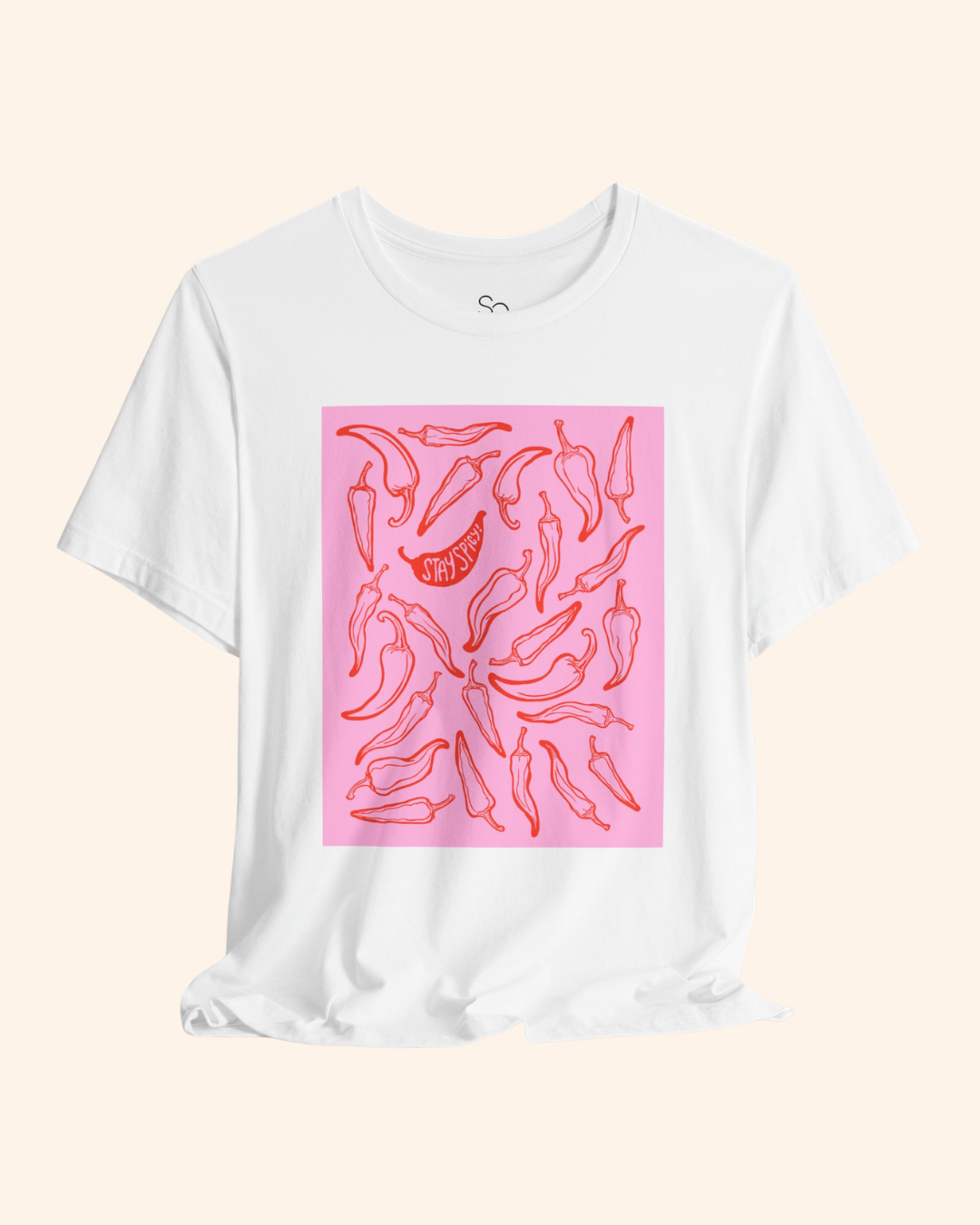 Stay Spicy Chili Pepper Graphic T-Shirt unisex t-shirt product image 4