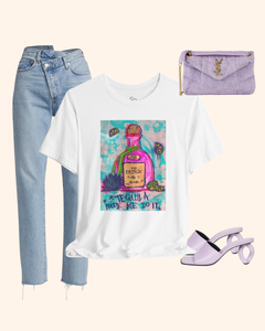 Tequila Made Me Do It Graphic T-Shirt unisex t-shirt product image 1