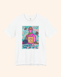 Tequila Made Me Do It Graphic T-Shirt unisex t-shirt product image 6