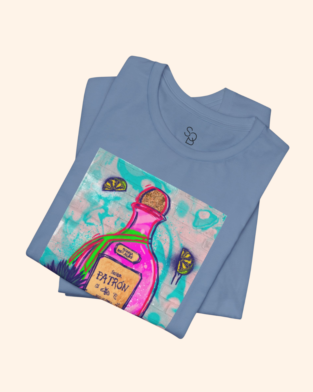 Tequila Made Me Do It Graphic T-Shirt unisex t-shirt product image 2
