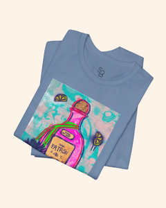 Tequila Made Me Do It Graphic T-Shirt unisex t-shirt product image 2