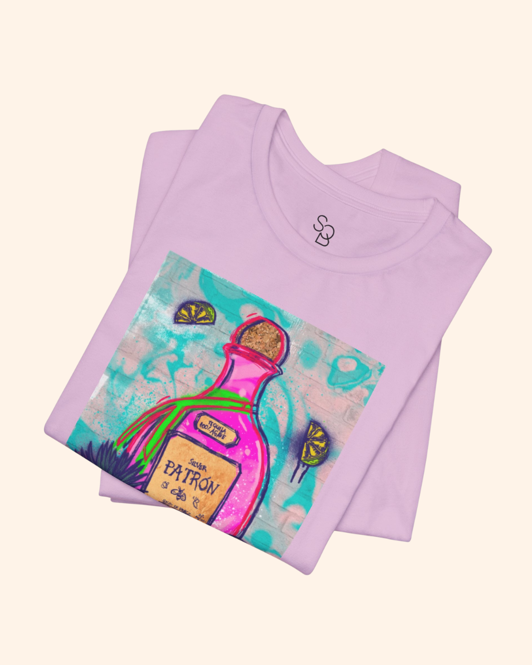 Tequila Made Me Do It Graphic T-Shirt unisex t-shirt product image 3