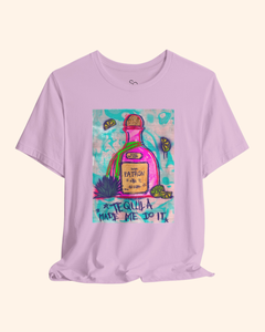 Tequila Made Me Do It Graphic T-Shirt unisex t-shirt product image 10