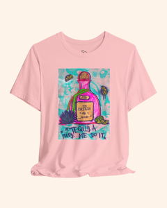 Tequila Made Me Do It Graphic T-Shirt unisex t-shirt product image 11