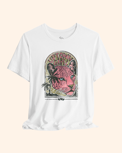 Uptown Girl Panther Graphic T-Shirt unisex t-shirt product image 4
