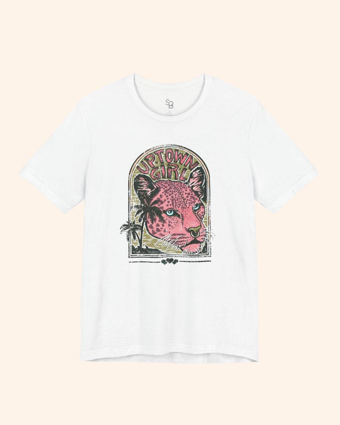 Uptown Girl Panther Graphic T-Shirt unisex t-shirt product image 5