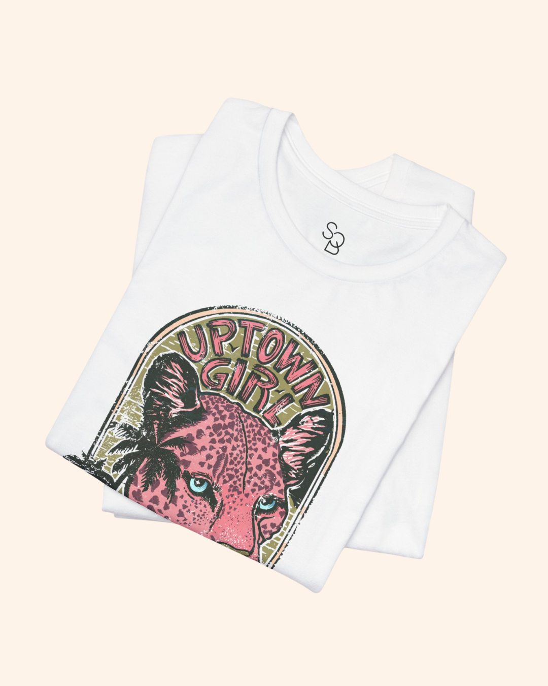 Uptown Girl Panther Graphic T-Shirt unisex t-shirt product image 6